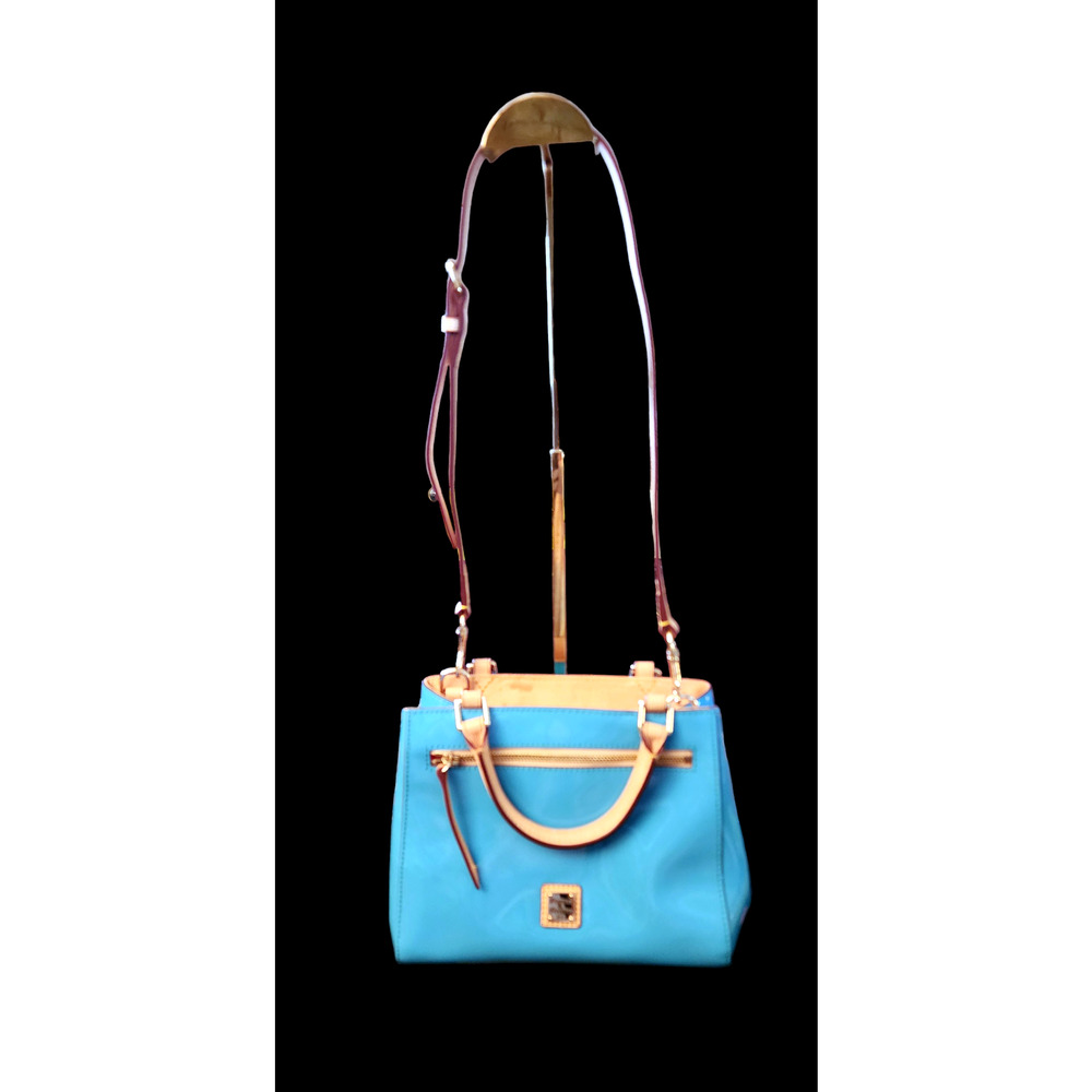 Dooney & Bourke Patent Small Zip Satchel
